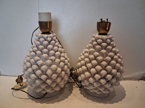 Antica coppia lampade da - coppia,
