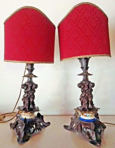 Coppia elaborate lampade - coppia, di