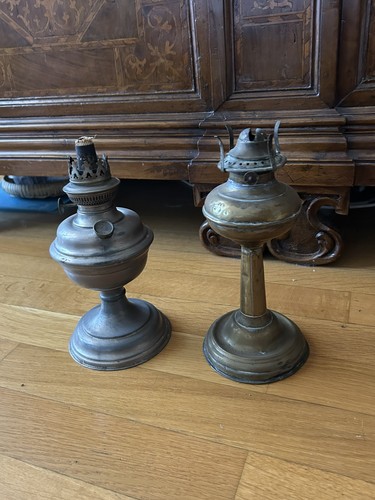 Coppia lampade petrolio - coppia,