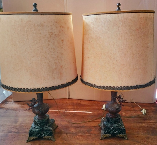 Lampada tavolo coppia - lampada,
