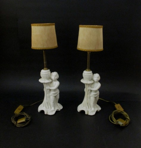 Antica coppia lampade - coppia,
