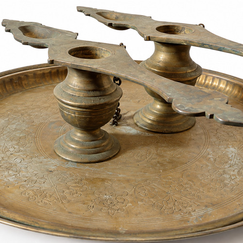 Rara coppia antiche lampade - antiche,