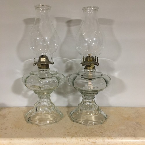 Coppia lampade petrolio in - coppia,