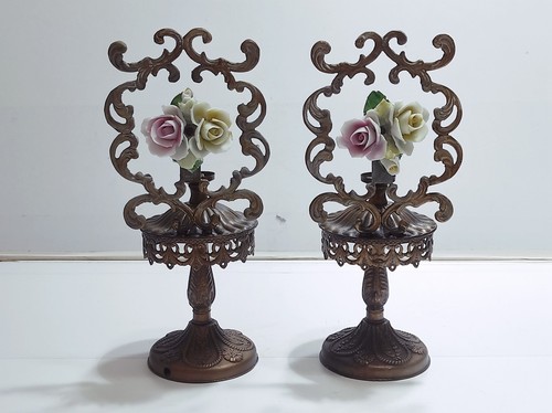 Coppia abatjour vintage - di,