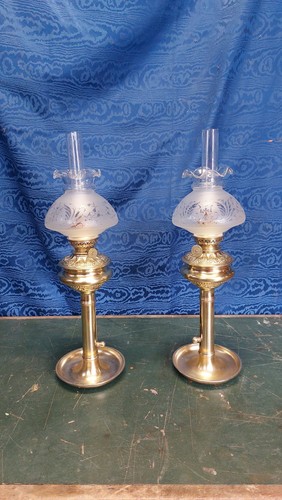Coppia antiche lampade - lampade, a